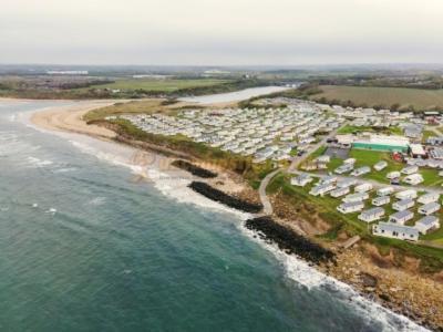 New Sea View Platinum Caravan With Huge Decking Newcastle upon Tyne Dış mekan fotoğraf