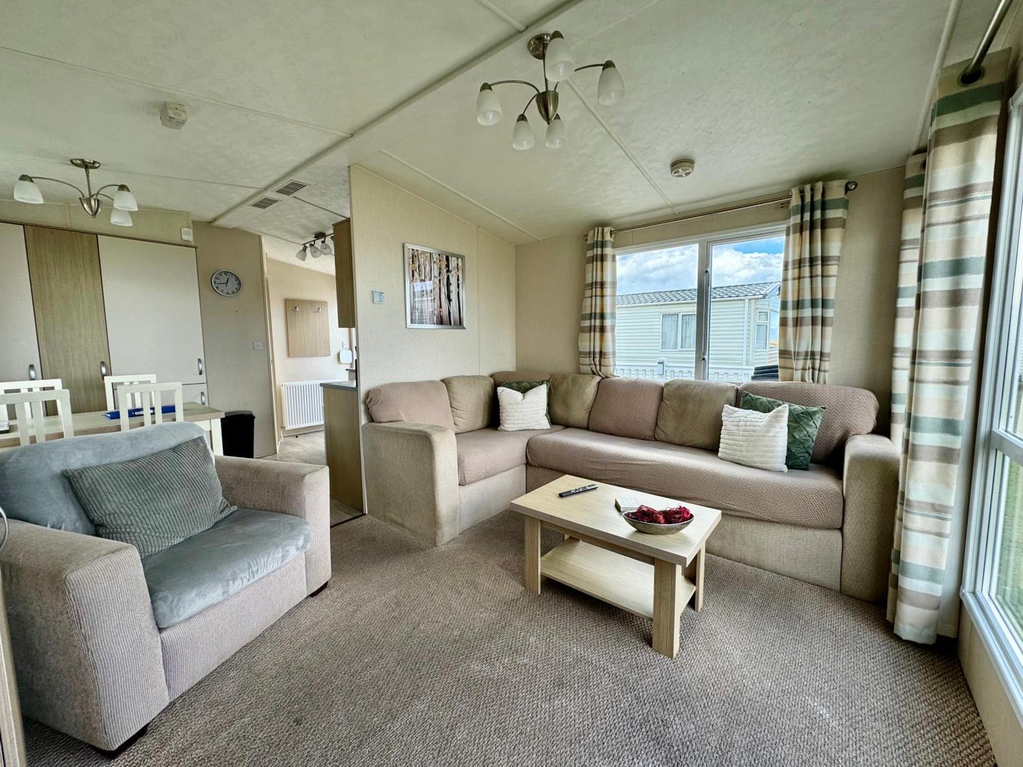 New Sea View Platinum Caravan With Huge Decking Newcastle upon Tyne Dış mekan fotoğraf