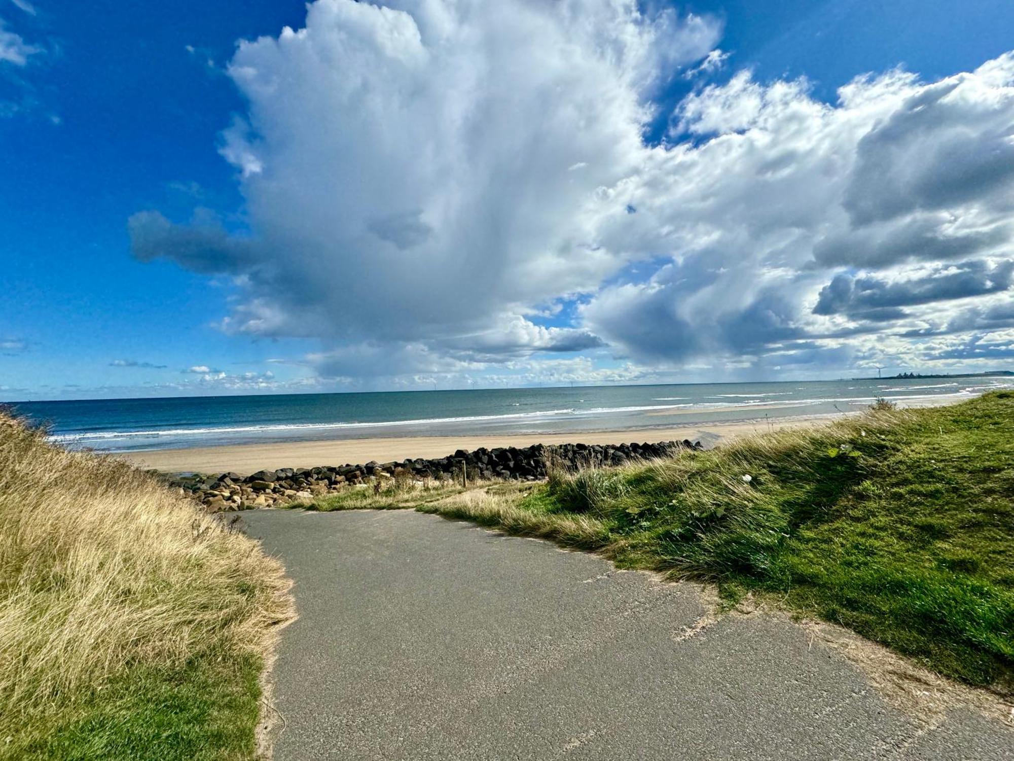 New Sea View Platinum Caravan With Huge Decking Newcastle upon Tyne Dış mekan fotoğraf